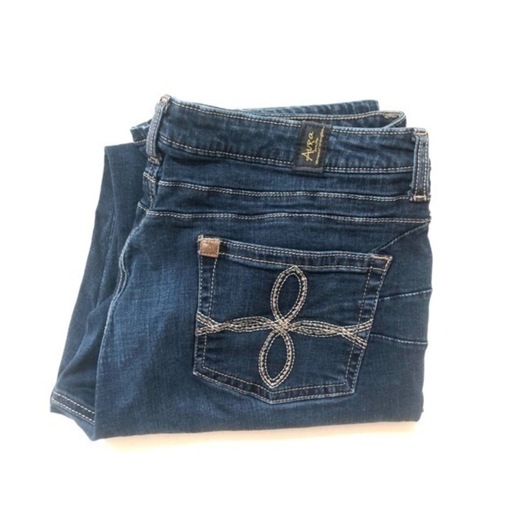Aura by Wrangler Women's Denim Jeans Size W12 X L29.5